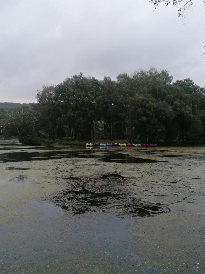 Les Gites De L'Etang De La Foret Brandivy Exterior foto